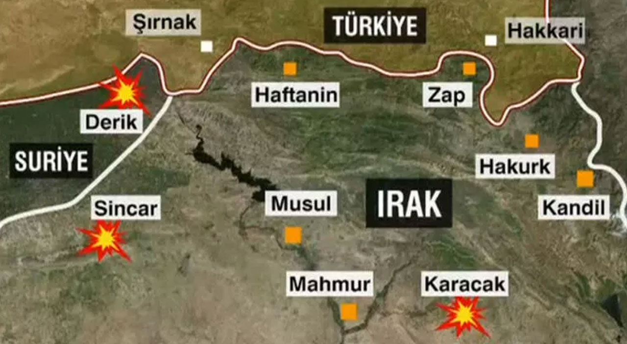 165 kilometre derinlikte PKK’ya 'Kartal' darbesi 165 kilometre derinlikte PKK’ya 'Kartal' darbesi