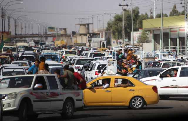 Kerkük'ten büyük kaçış! Binlerce kişi Süleymaniye ve Erbil'e gidiyor