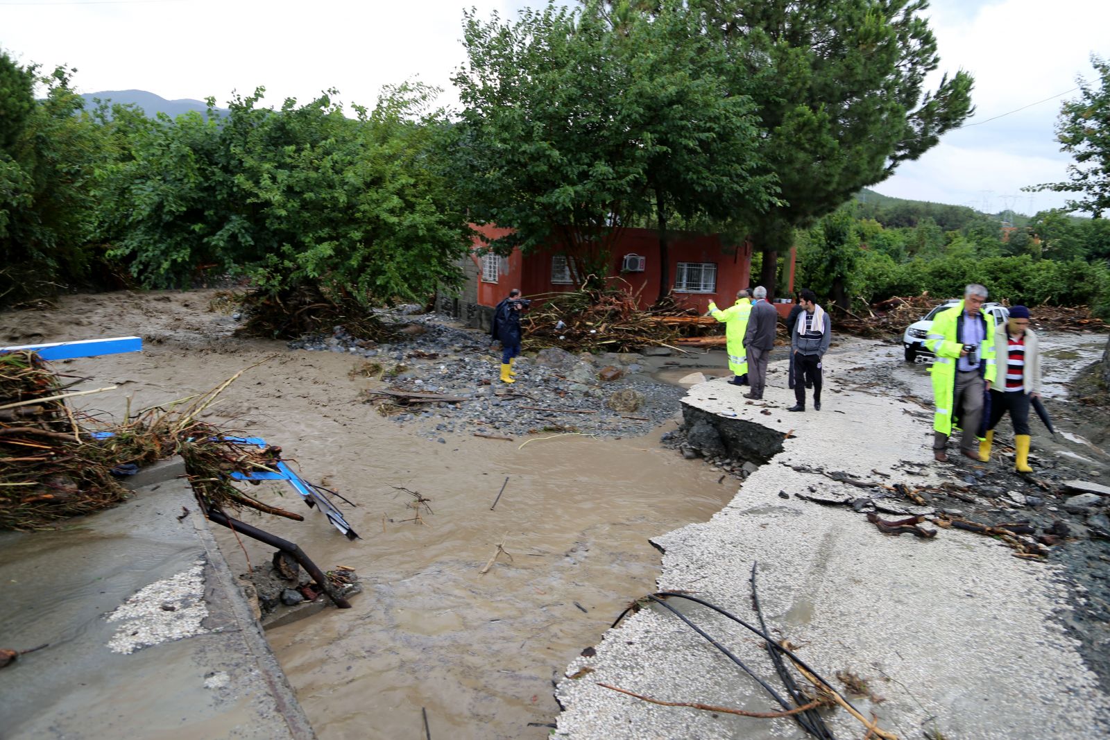 Hatay'da sel felaketi