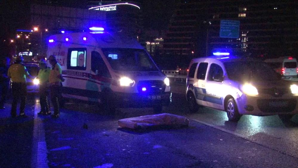 İstanbul'da feci kaza! Taksinin çarptığı yaya canından oldu