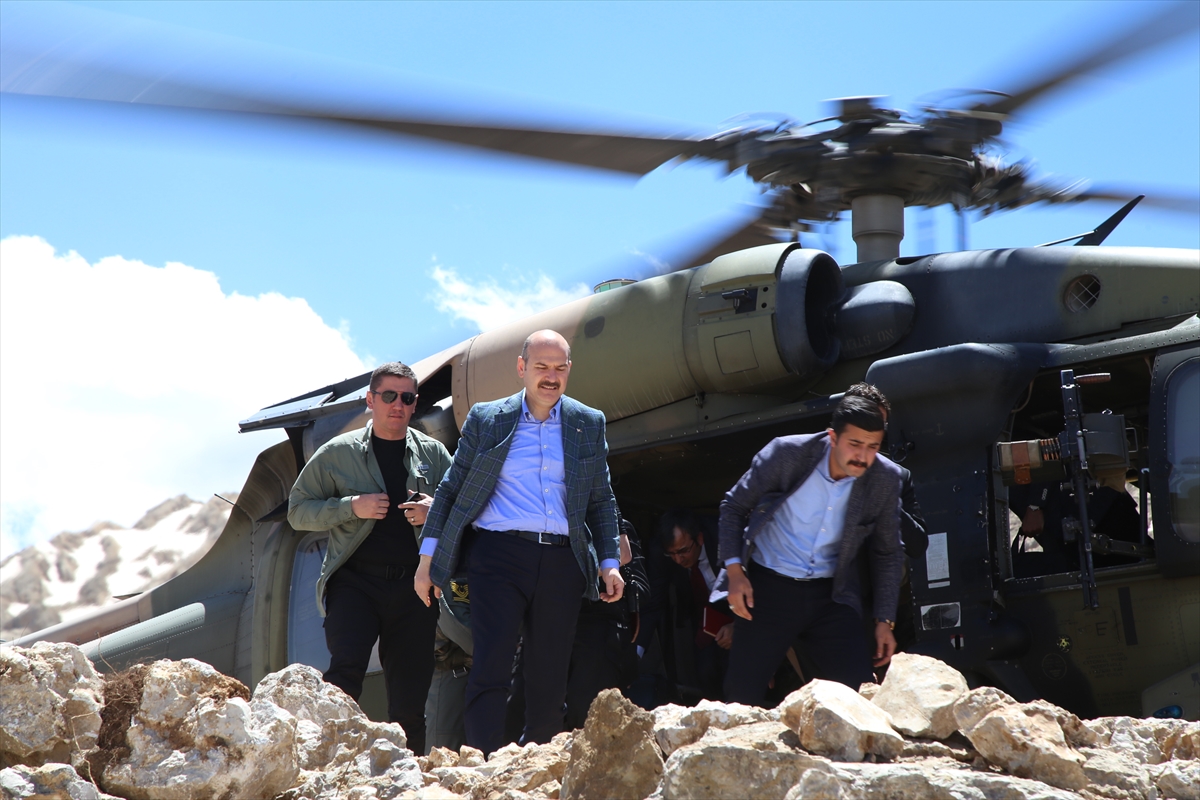 İçişleri Bakanı Soylu, Kato Dağı'nda