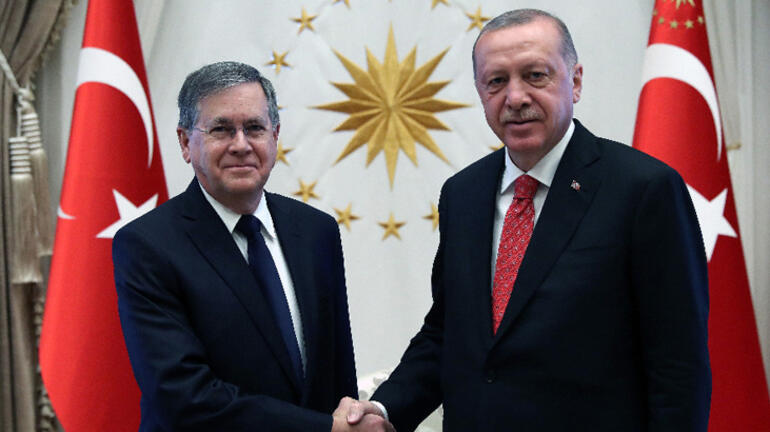 ABD Büyükelçisi Beştepe'de! Cumhurbaşkanı Erdoğan'a güven mektubunu sundu