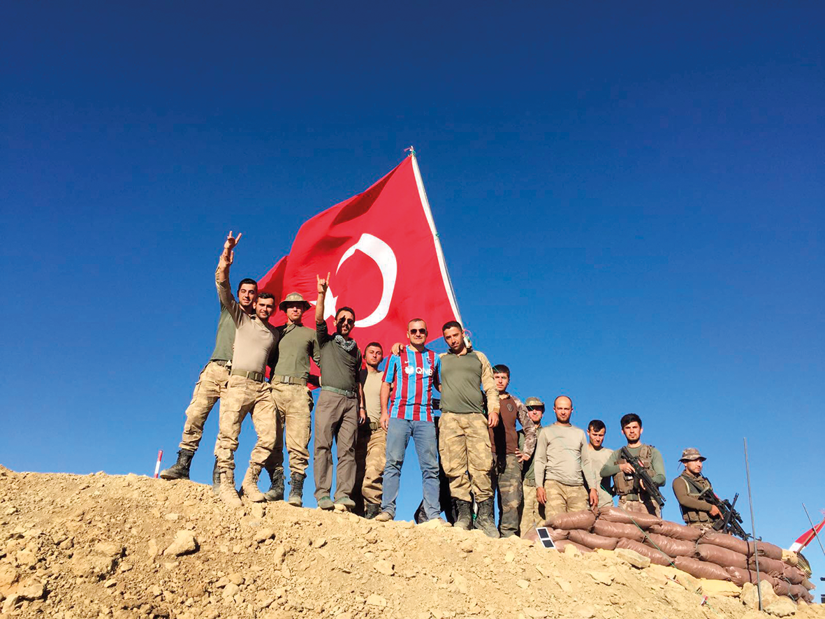 Etler Mehmetçik için pişti, Kato Dağı'nda mangal