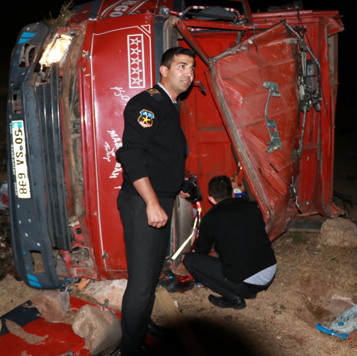 Aksaray'da feci kaza