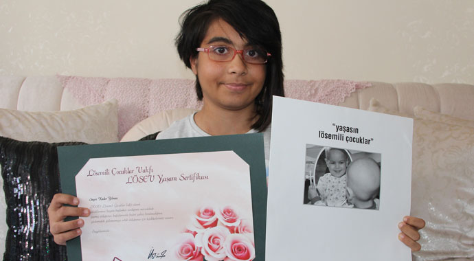 Kendisi küçük yüreği büyük Kader