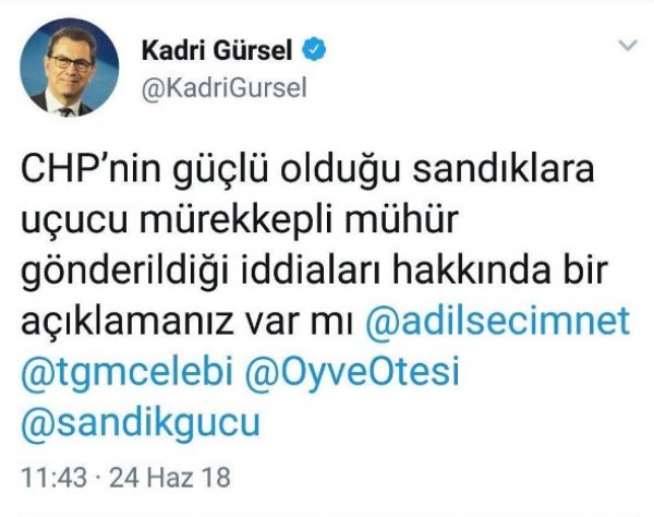 Mühürlerin mürekkepleri uçucu iddiası