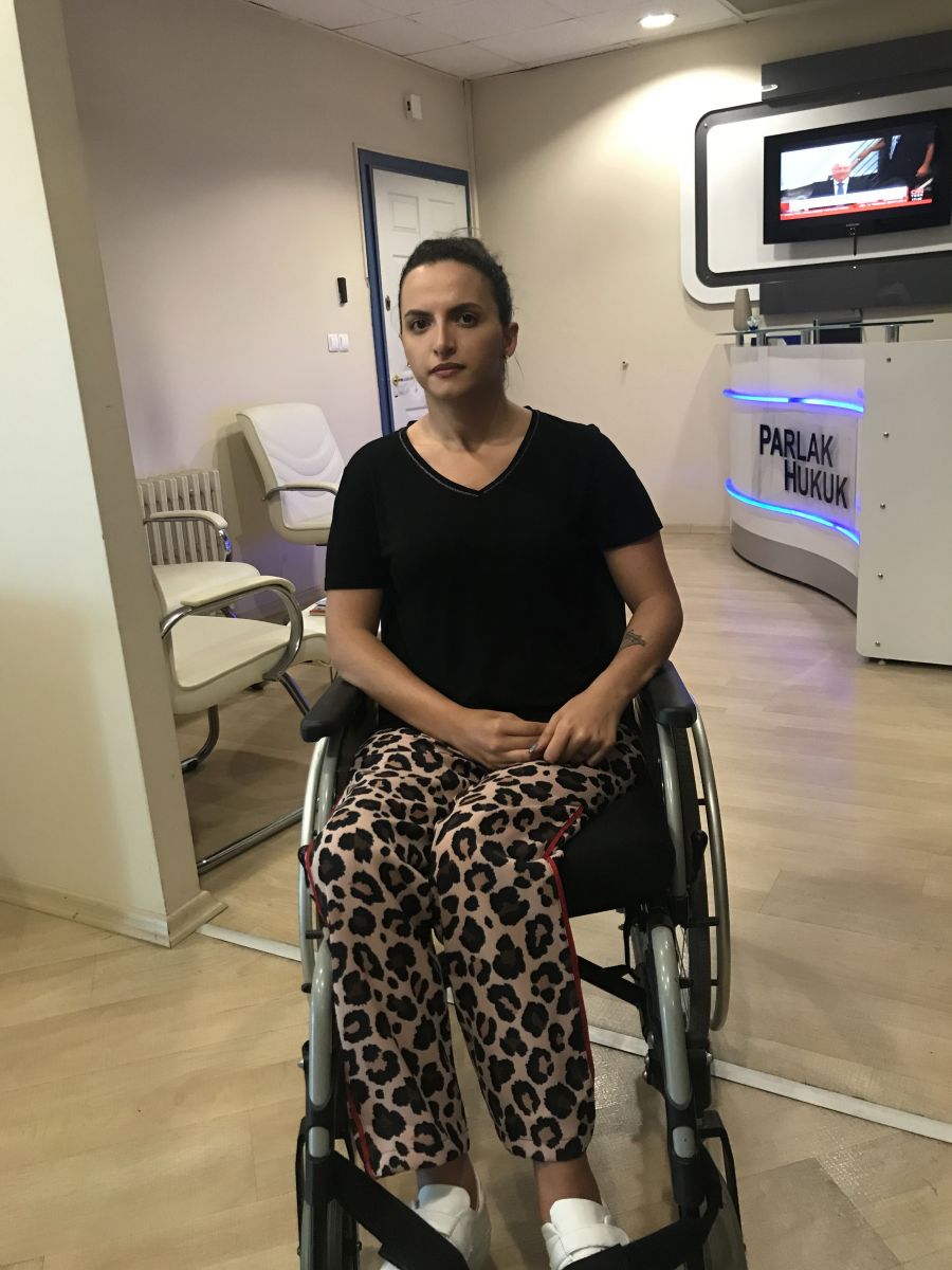 Yedinci kattan itildiğini öne süren kadının hukuk mücadelesi başlıyor