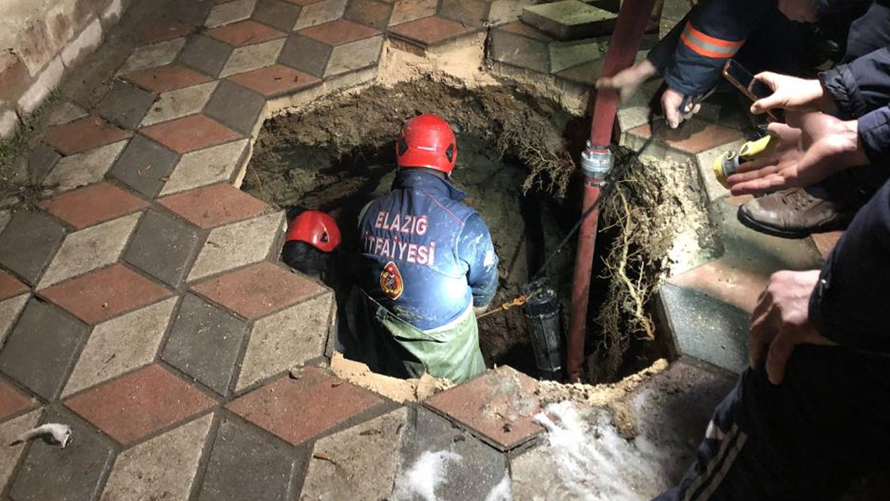 Evine değil, zemine girdi! Bir anda kendini yeraltında buldu