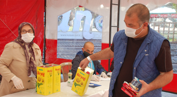 Kan bağışlayana 5 litre yağ!