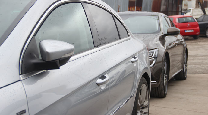 Kaporta ustalarının 'dolu' mesaisi