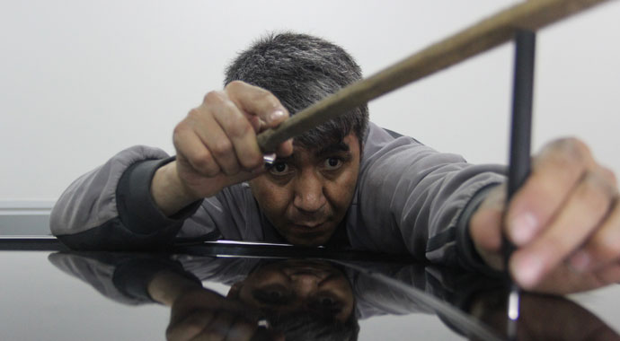 Kaporta ustalarının 'dolu' mesaisi