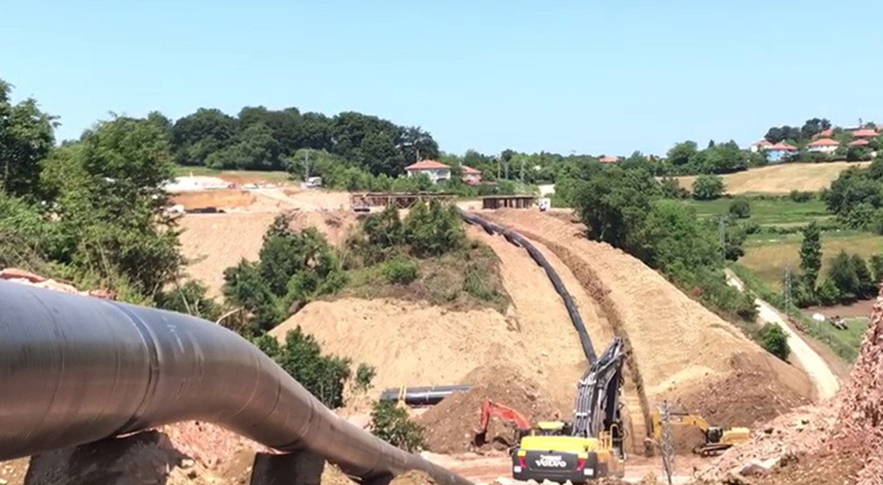 Karadeniz gazı için geri sayım: Borular denizle buluşacak, çalışmalar başladı Karadeniz gazı için geri sayım: Borular denizle buluşacak, çalışmalar başladı
