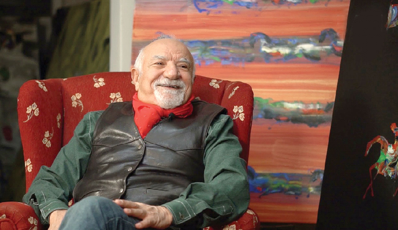 Ressam Fevzi Karakoç'un atları sergide: At murattır