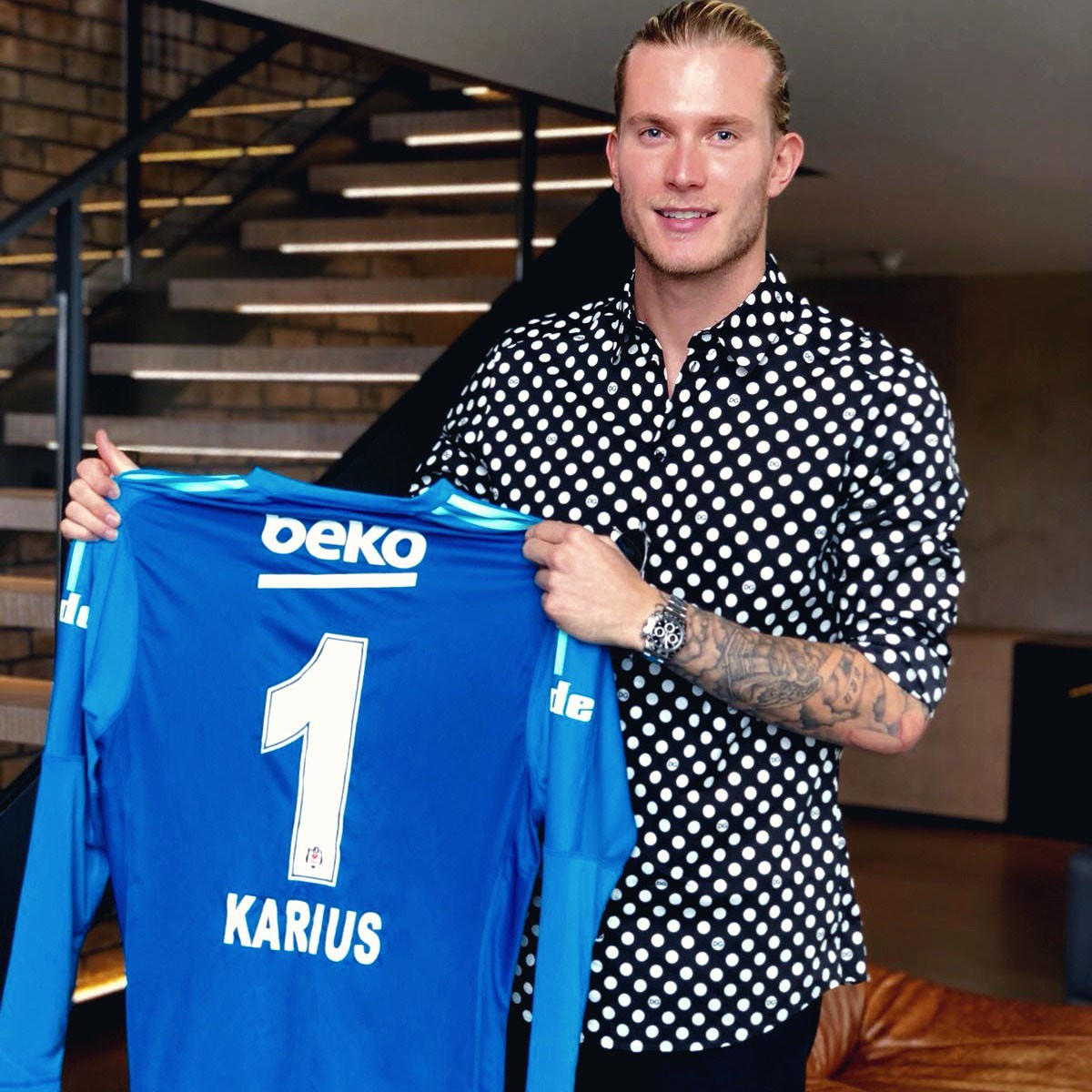 Beşiktaş, Loris Karius’u 2 yıllığına kiralık olarak kadrosuna kattı