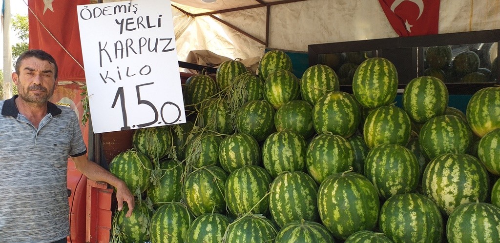 Ödemiş karpuzunun tadı var, alıcısı yok