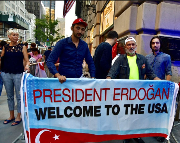 Cumhurbaşkanı Erdoğan ABD'ye geldi