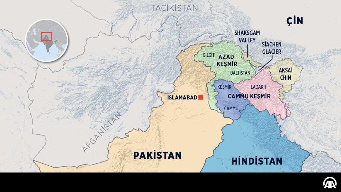 Keşmir’de tansiyon yükseliyor: Hindistan’a ait 2 savaş uçağı düştü Keşmir’de tansiyon yükseliyor: Hindistan’a ait 2 savaş uçağı düştü
