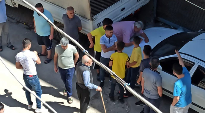 Gaziantep'te bıçaklı, satırlı kavga! Taş ve sopalar havada uçtu