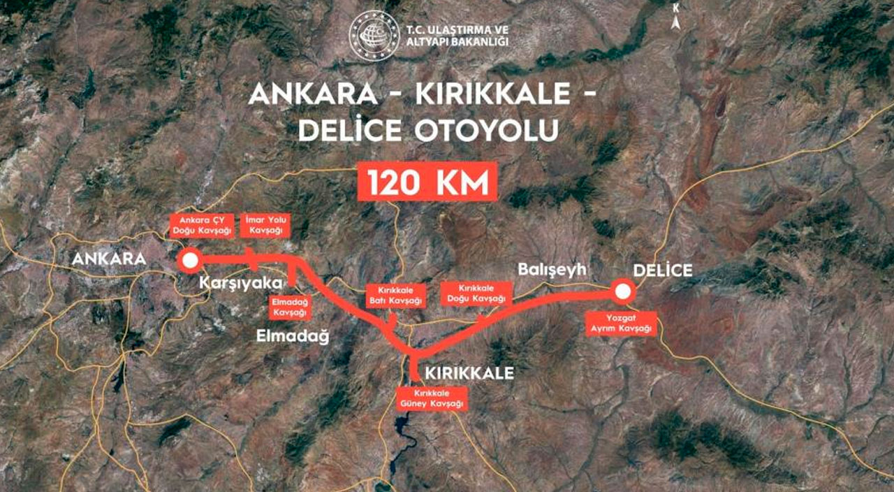 43 il buradan geçiyor... Kilit kavşağa neşter vuruluyor: Artık bu görüntüler tarih olacak