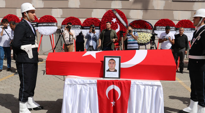 Şehit Kayadibi törenle memleketine uğurlandı