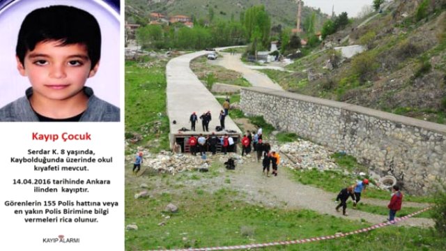 Polis kayıp çocuğu ararken, firari babasını yakaladı!