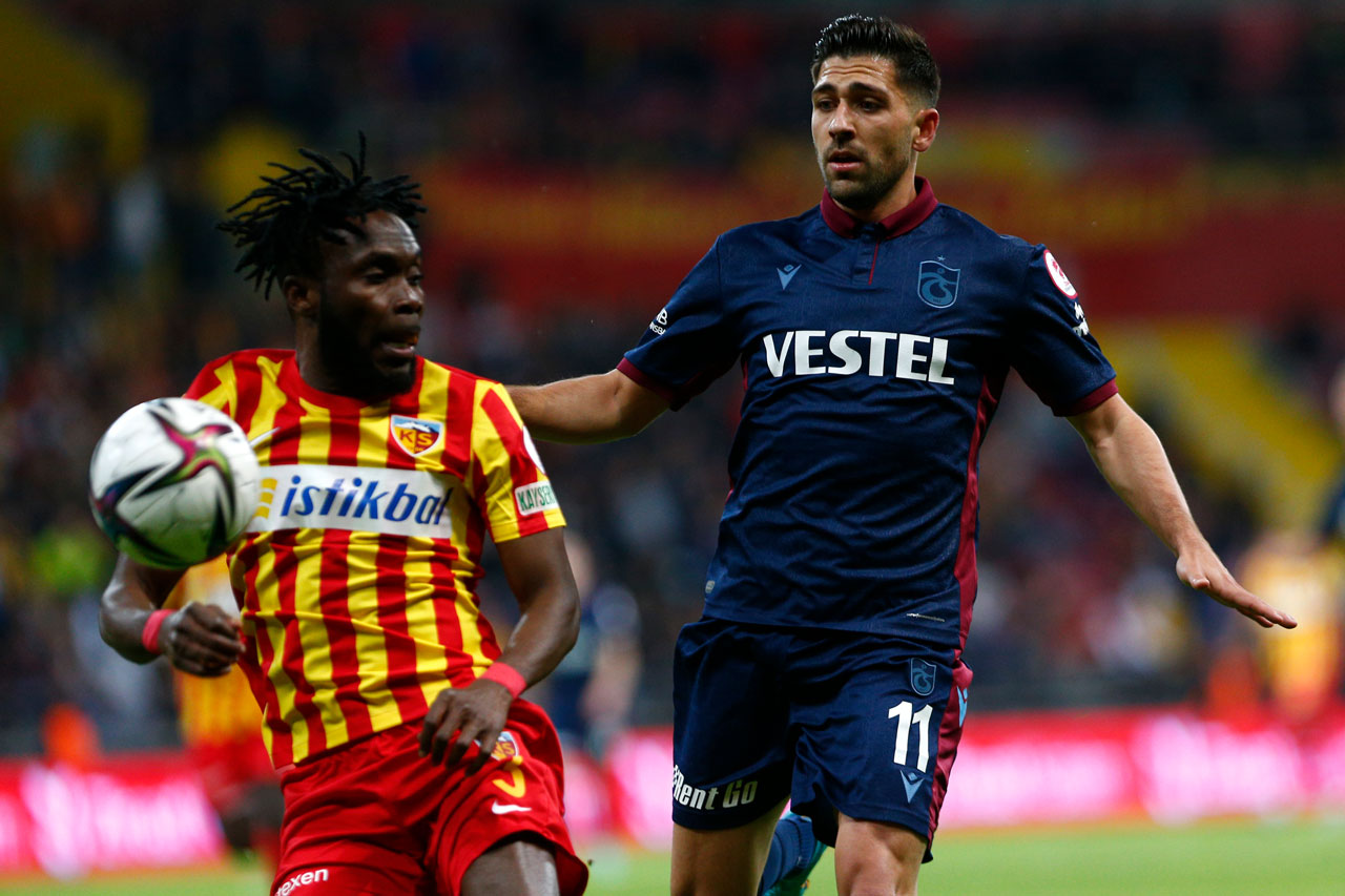 Türkiye Kupası'nda ilk finalist Kayserispor oldu