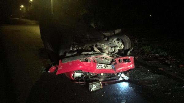 Kaza yapan alkollü sürücü, 'Keşke ölseydim' diyerek ağladı