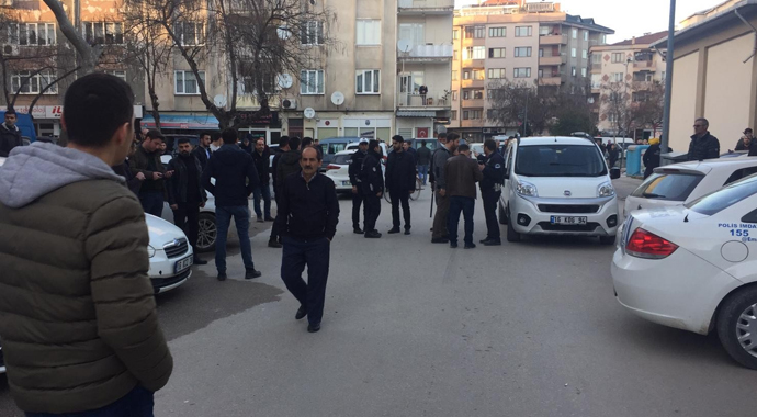 Kaza sonrası ortalık karıştı