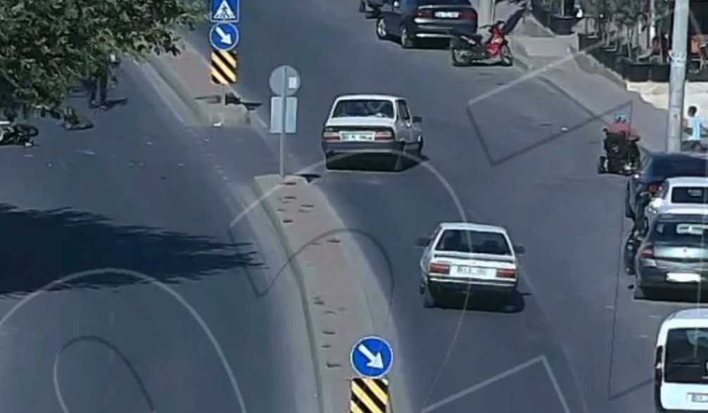 Metrelerce fırladı hiçbir şey olmamış gibi kalkıp yürüdü!