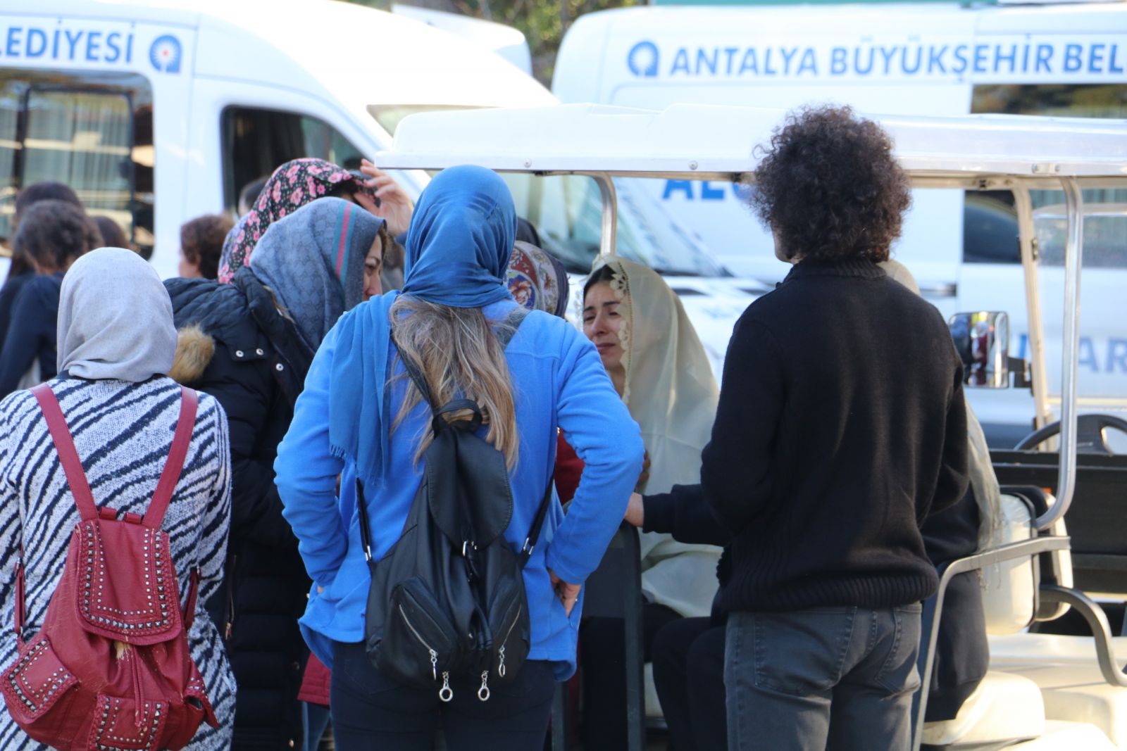 Kazada ölen açıköğretim bürosu çalışanı son yolculuğuna uğurlandı