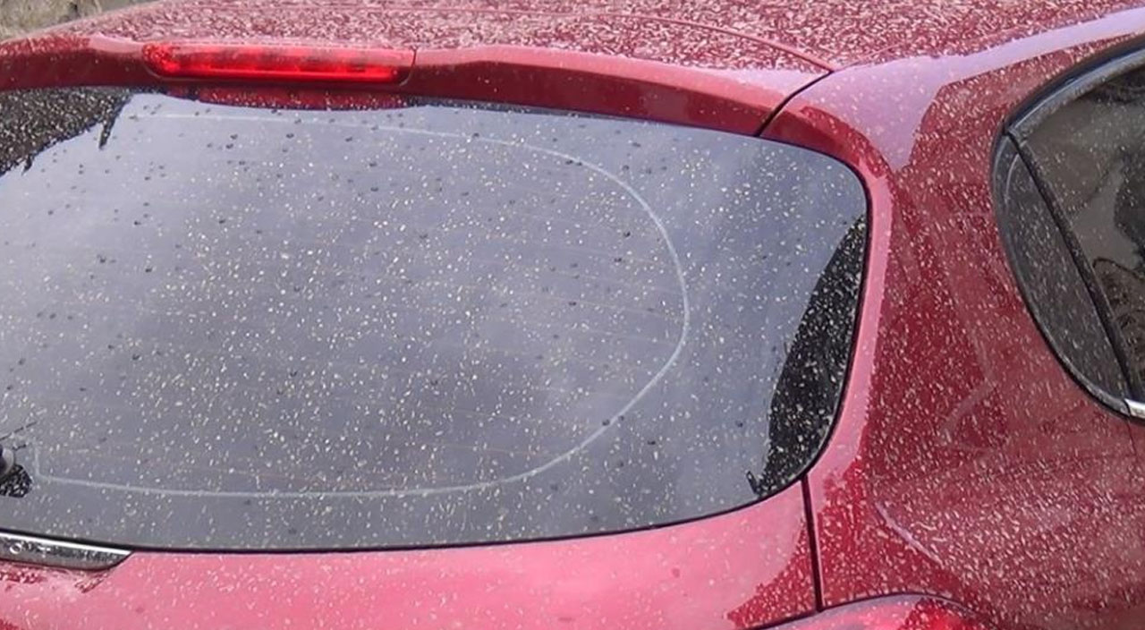 Tekirdağ’da gökten çamur yağdı