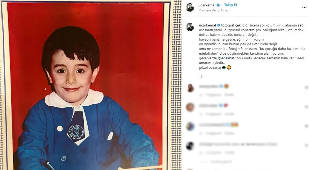 Ünlü oyuncudan nostaljik paylaşım: Fotoğraf çekildiği sırada kolum kırıktı