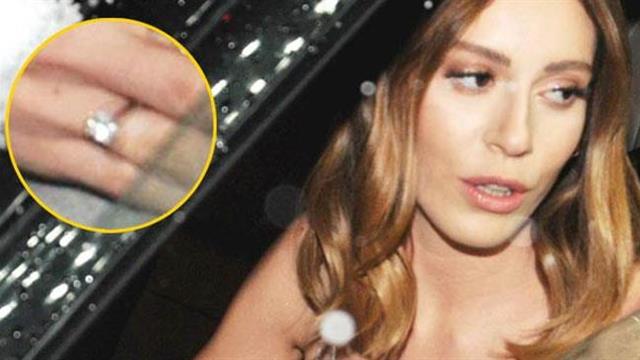 Sinem Kobal'a 200 bin liralık tek taş