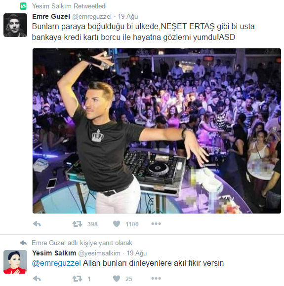 Kerimcan Durmaz'a tepki yağıyor