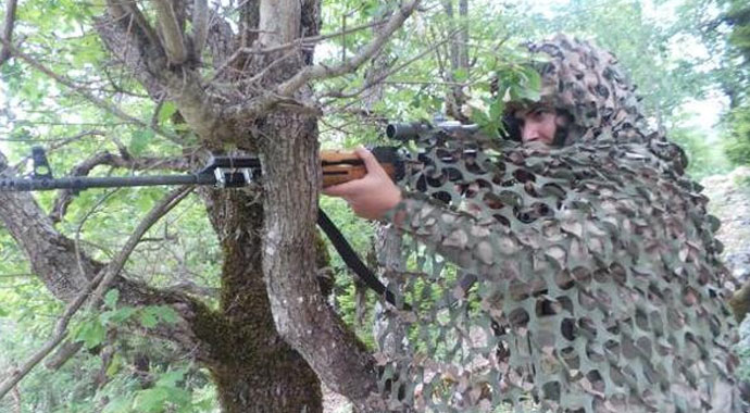 İşte teröristlerin korkulu rüyası keskin nişancılar...