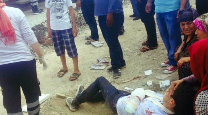 Kilis’te araç devrildi: 7 yaralı