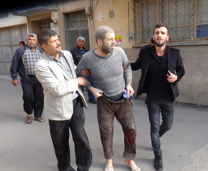 Kilis'e 2 roket mermisi düştü! Kilis'e 2 roket mermisi düştü!