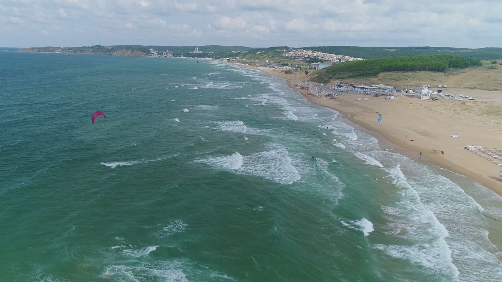 Miami sahilleri değil İstanbul...