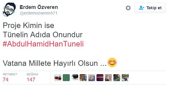 Avrasya Tüneli'nin adı belli oluyor