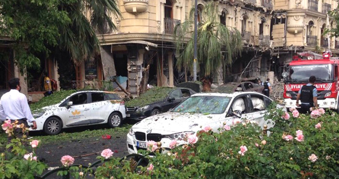 Vezneciler'deki otelin kapalı olması bilançonun büyümesini önledi