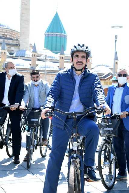 Bisiklet şehri Konya Türkiye'ye örnek oluyor
