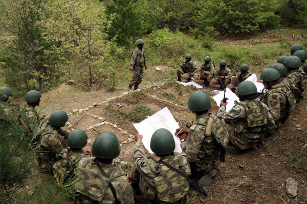 Isparta'da komandolardan 2 haftalık zorlu tatbikat