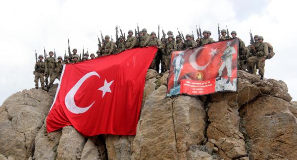 Isparta'da komandolardan 2 haftalık zorlu tatbikat