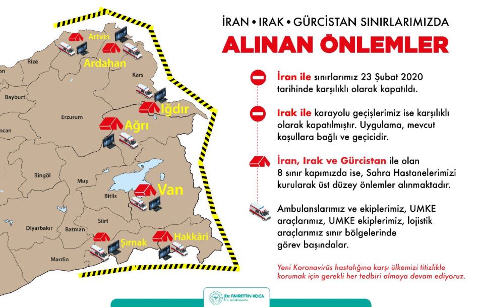Sağlık Bakanı Koca'dan koronavirüs önlemleri paylaşımı