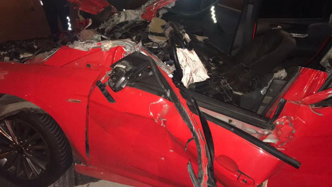 Acı kaza, talihsiz adamı 2 yaşındaki bebeğinden kopardı