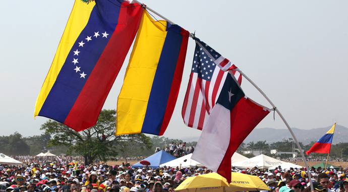 Tartışmalı ’Venezuela Yardım Konseri’ başladı