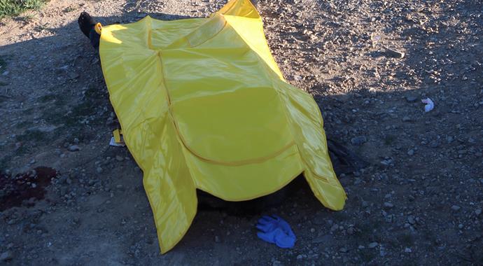 Konya'da otomobil devrildi