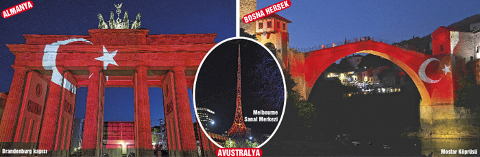 Dünya ilk defa yanımızda, 'İstanbul yalnız değilsin'