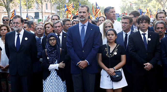 İspanya Kralı 'korkmuyorum' dedi