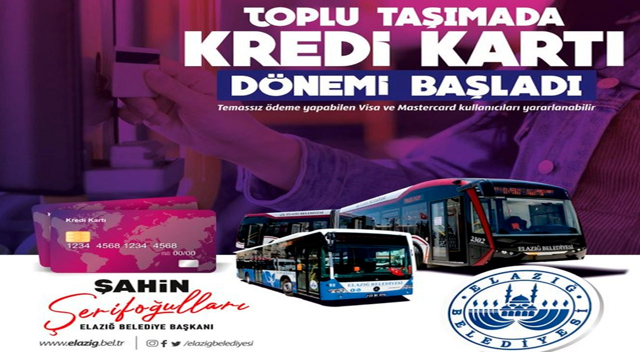 Belediye toplu taşımada yeni dönemi duyurdu: Artık kredi kartıyla ödeme yapılabilecek Belediye toplu taşımada yeni dönemi duyurdu: Artık kredi kartıyla ödeme yapılabilecek